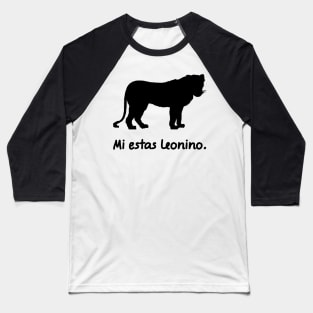 Mi estas leonino Baseball T-Shirt